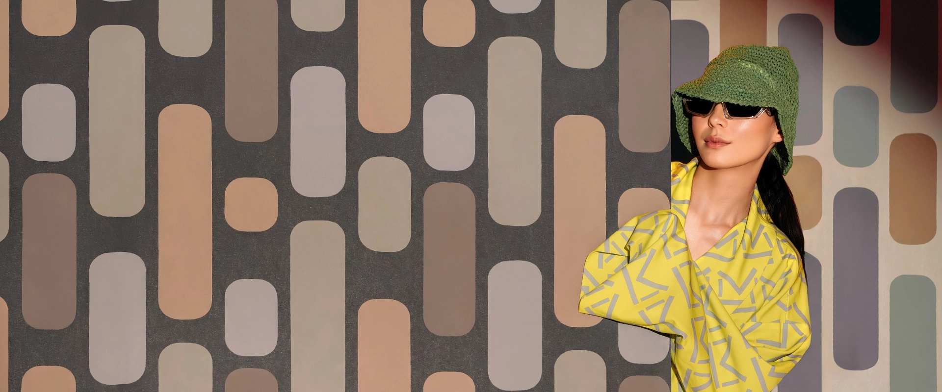 Обои Milassa Солярис Путеводитель по галактике SOL1 011 10,05×1 фото в интерьере